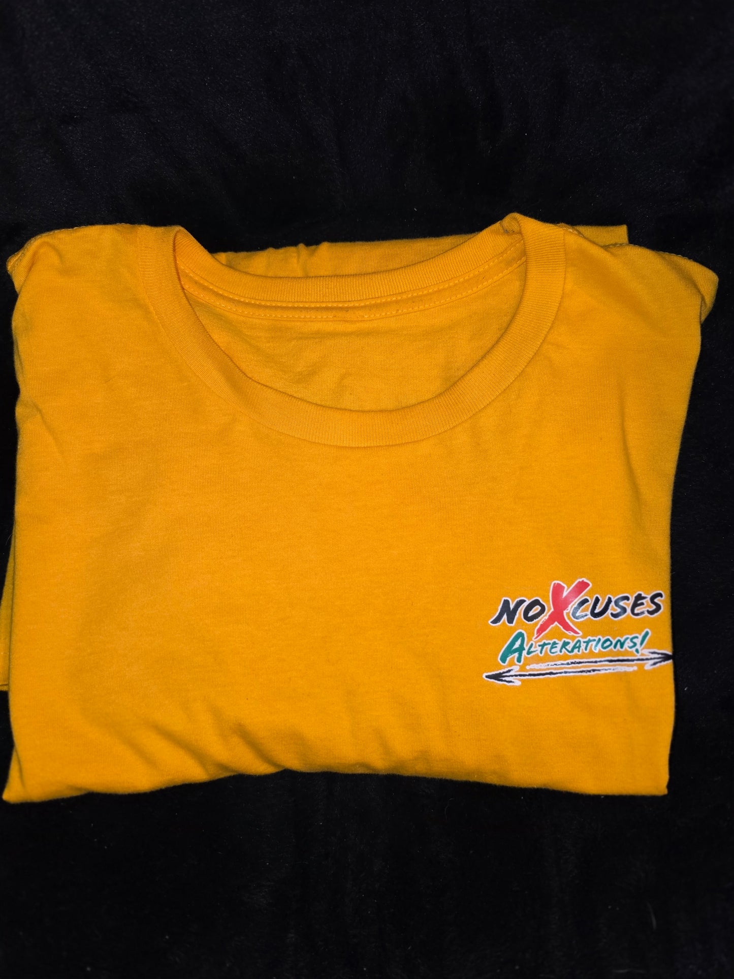 No Xcuses ALTERATIONS Re(MIND)Set Tees : **Custom Made / Create Ur Own (Complete order form below)