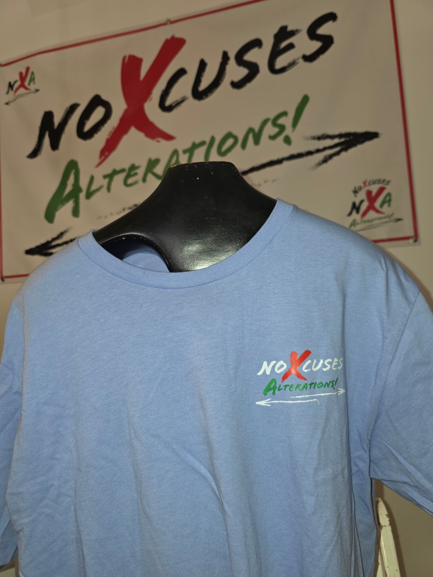 No Xcuses ALTERATIONS Re(MIND)Set Tees : **Custom Made / Create Ur Own (Complete order form below)