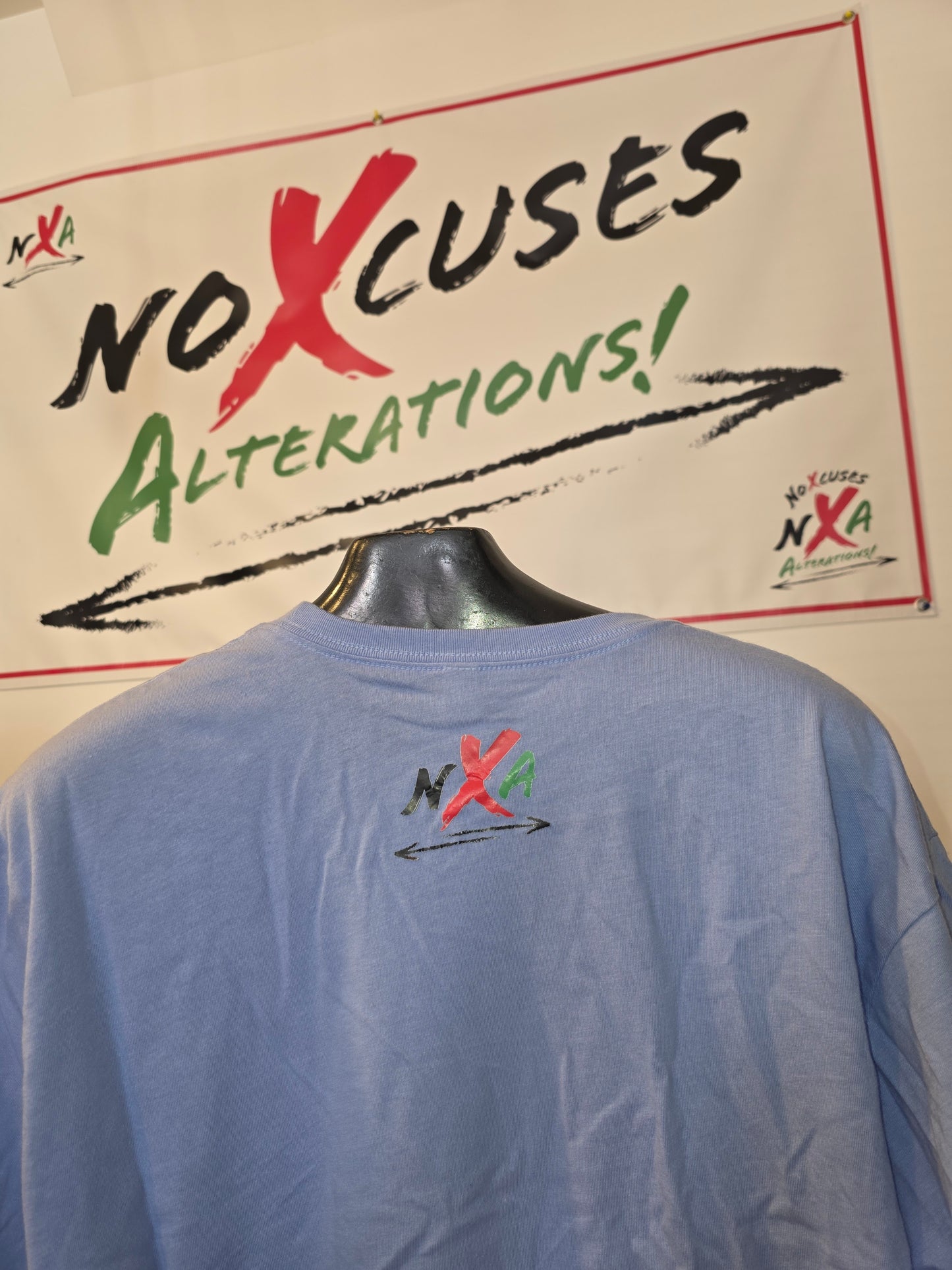 No Xcuses ALTERATIONS Re(MIND)Set Tees : **Custom Made / Create Ur Own (Complete order form below)