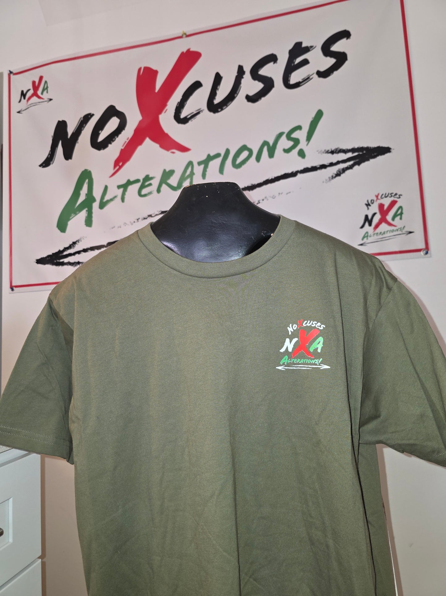 No Xcuses ALTERATIONS Re(MIND)Set Tees : **Custom Made / Create Ur Own (Complete order form below)