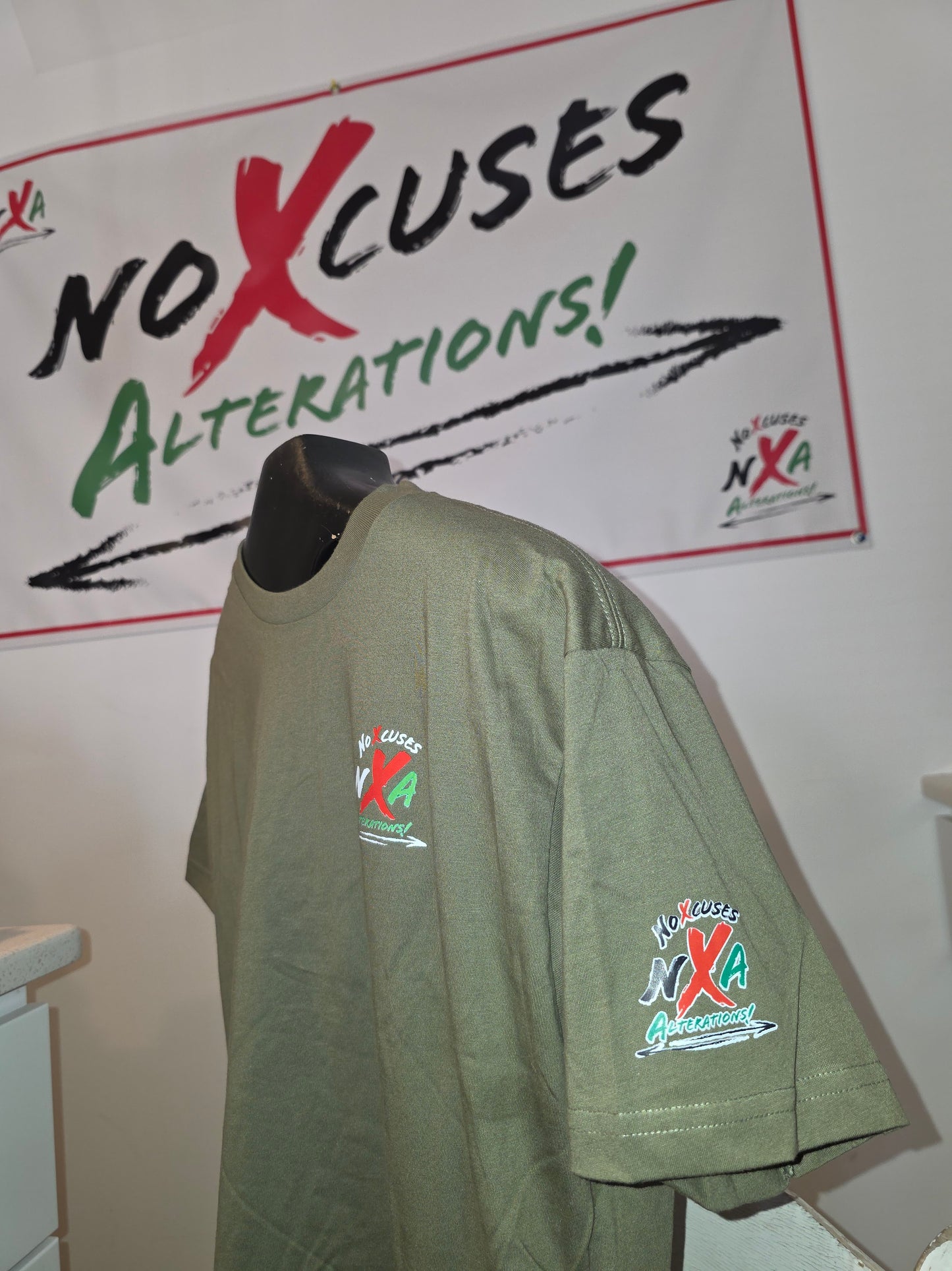 No Xcuses ALTERATIONS Re(MIND)Set Tees : **Custom Made / Create Ur Own (Complete order form below)